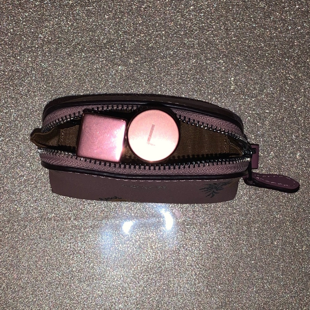 Coach Lipstick 💄 Holder (Pink with Floral Print) - Picture 4 of 15